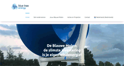 Desktop Screenshot of bluetreeenergy.com